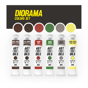 Abteilung 502 Diorama Colours Oil Paint Set ABT307