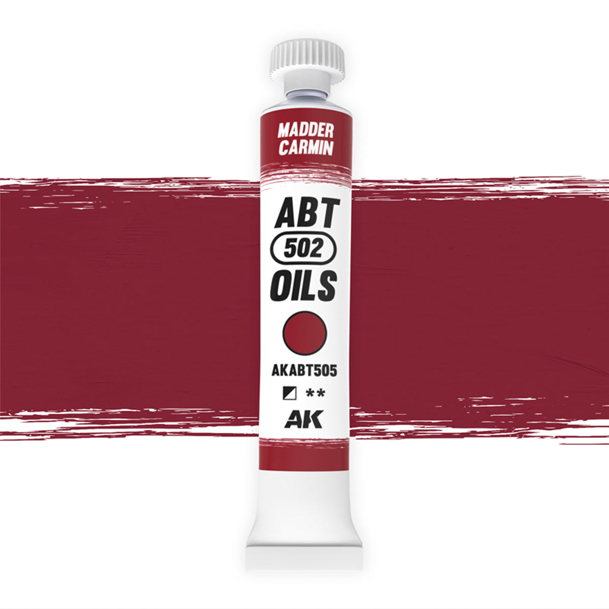 Abteilung 502 Madder Carmin 20ml Oil Paint ABT505