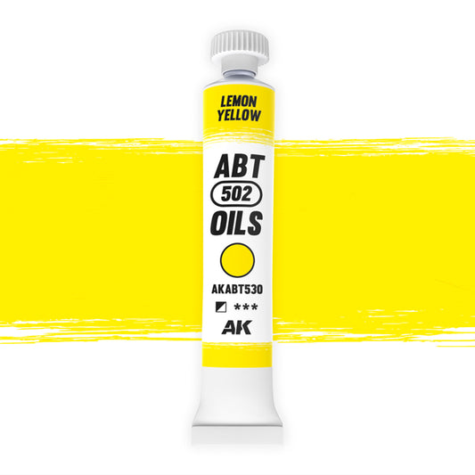 Abteilung 502 Lemon Yellow 20ml Oil Paint ABT530
