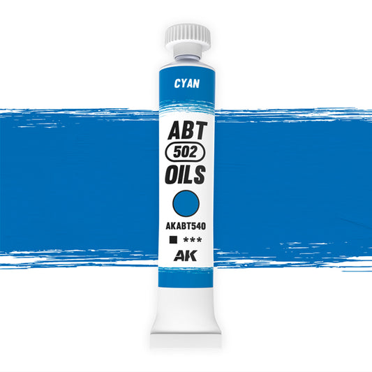 Abteilung 502 Cyan 20ml Oil Paint ABT540