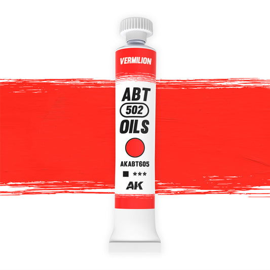 Abteilung 502 Vermilion 20ml Oil Paint ABT605