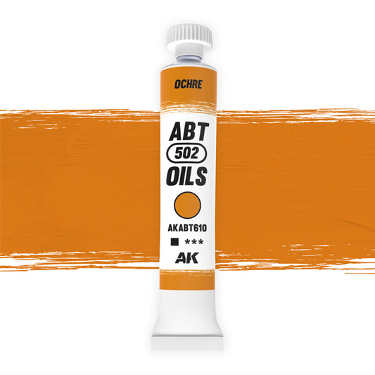 Abteilung 502 Ochre 20ml Oil Paint ABT610