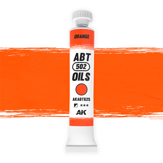 Abteilung 502 Orange 20ml Oil Paint ABT625