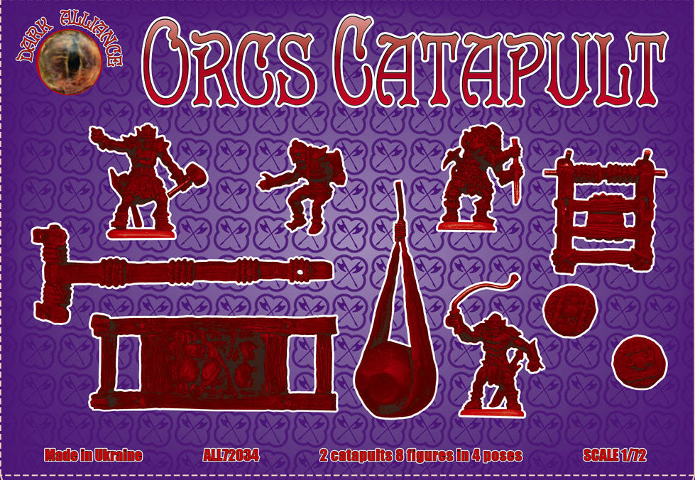 Dark Alliance ALL72034 1:72 Orcs catapult