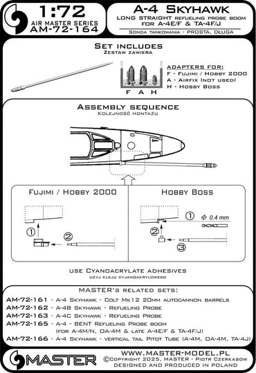 Master AM-72-164 1:72 Douglas A-4 Skyhawk