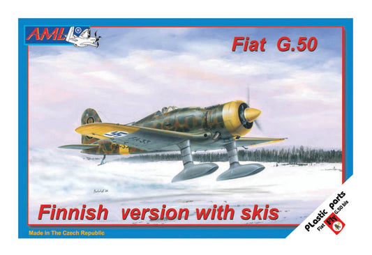 AML AML72027 1:72 Fiat G.50 Finnish version with resin skis and injection canopy