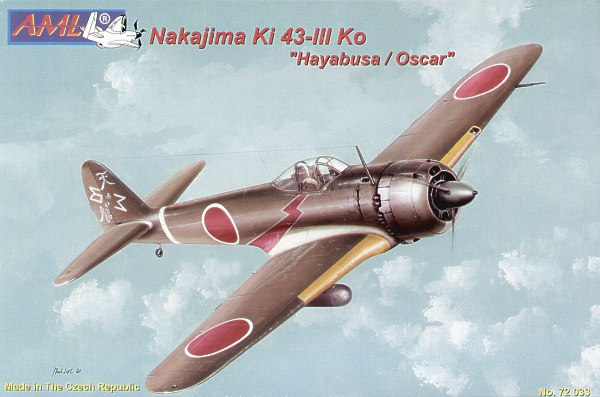 AML AML72033 1:72 Nakajima Ki-43-III Ko Hayabusha 'Oscar' + detail set