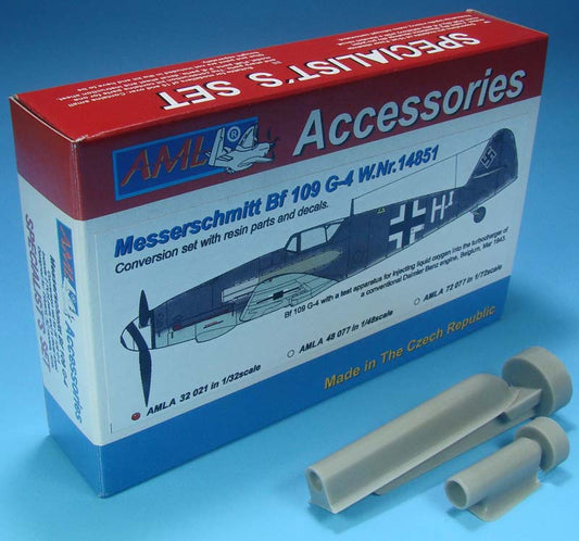 AML A32021 Bf-109G-4 W.Nr.14851 Conversion & Paint Masks 1:32