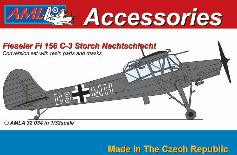 AML AMLA32034 1:32 Fieseler Fi-156C-3 Nachtschlacht