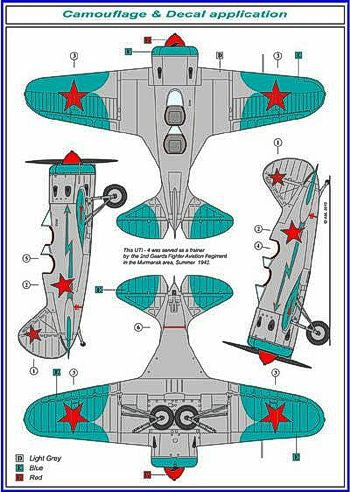 AML AMLA48024 1:48 Polikarpov I-16 UTI-4