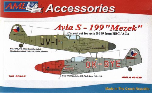 AML AMLA48038 1:48 Avia S-199
