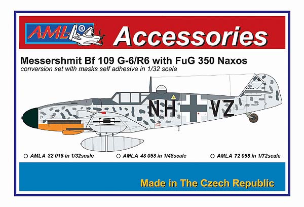 AML AMLA48058 1:48 Messerschmitt Bf-109G-6 N-Naxos