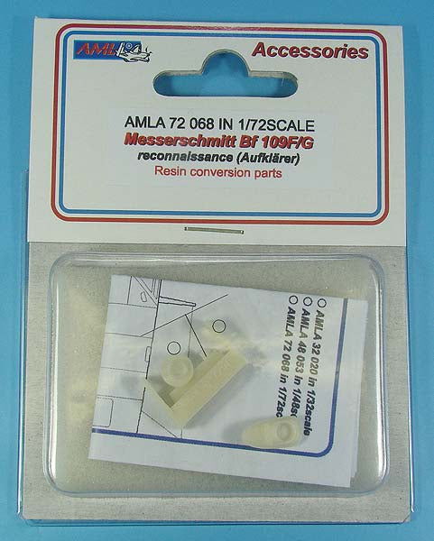 AML AMLA72068 1:72 Messerschmitt Bf-109F/Bf-109G reconnaissance