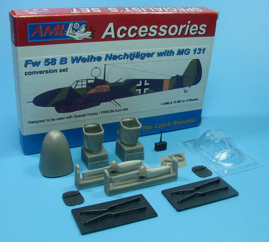 AML AMLA72087 1:72 Focke-Wulf Fw-58B/C Nachtjager with MG 131