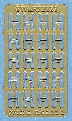 AML AMLA72090 1:72 Radar aerials FuG 202/212 for Heinkel He-219 V6-V11