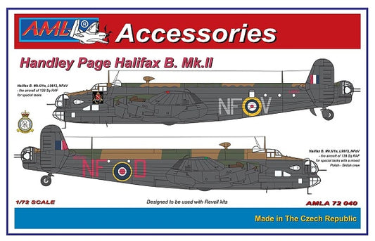 AML AMLA72040 1:72 Handley-Page Halifax Mk.I/Mk.II correction set
