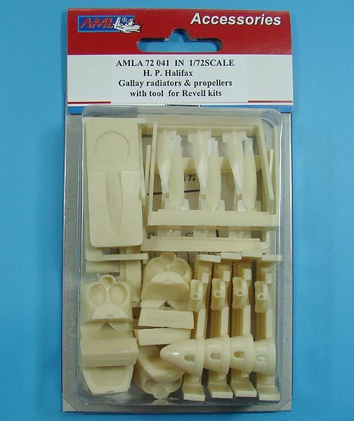 AML AMLA72041 1:72 Handley-Page Halifax Mk.II resin parts only correction set