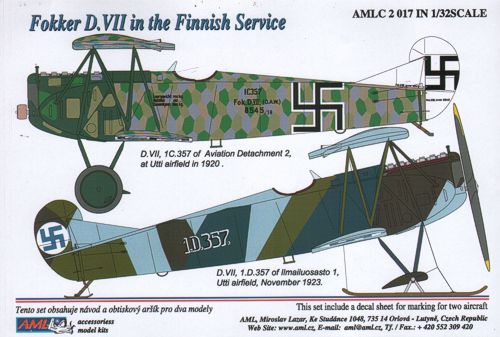AML AMLC2017 1:32 Fokker D.VII