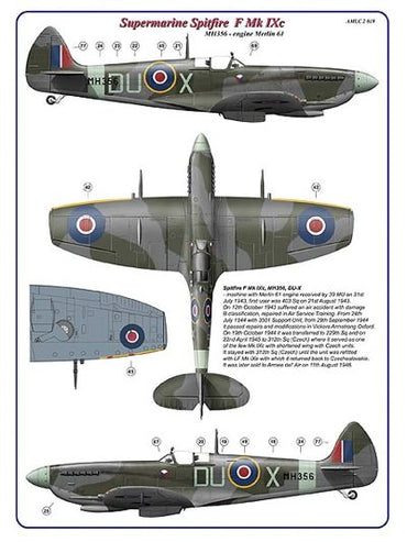AML C2019 312th Sqn RAF Part I: Spitfire LF Mk.IXe TE515/MH356 1:32