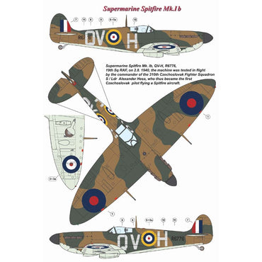 AML C2036 Czechoslovak Commanders in RAF Decals & Paint Masks 1:32