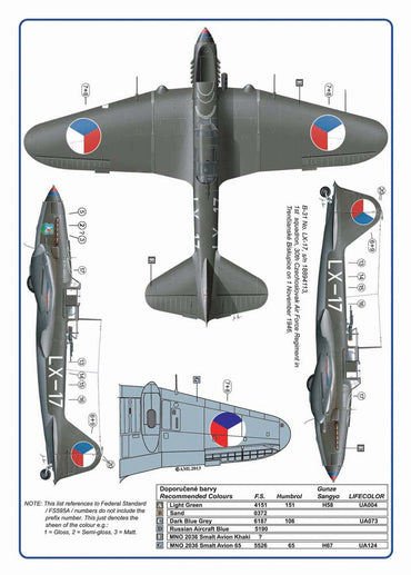 AML AMLC4019 1:144 Czechoslovak pilots in Ilyushin Il-2M3 Part II