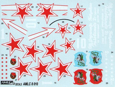 AML AMLC8012 1:48 Soviet Aces in Yakovlev Yak-3's 2 decal versions : Part I