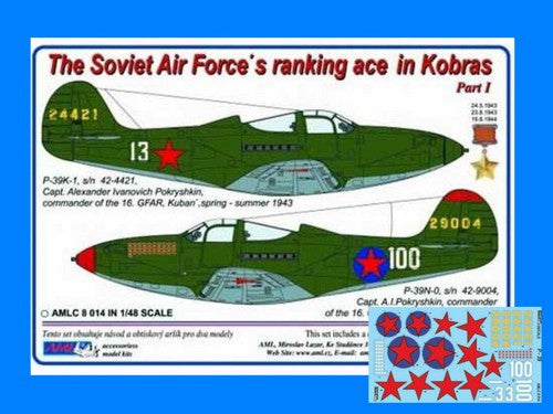 AML C8014 Soviet Air Force Ace in Korea: A.I. Pokryshkin 1:48