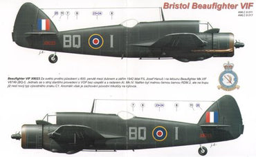 AML AMLC8017 1:48 Bristol Beaufighter Mk.VIF V8656/G