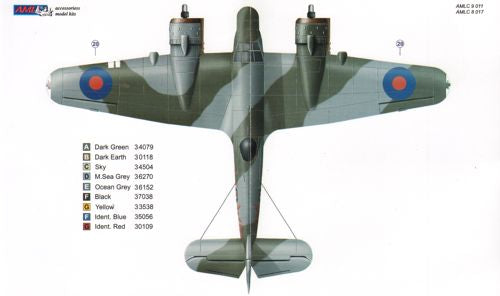 AML AMLC8017 1:48 Bristol Beaufighter Mk.VIF V8656/G
