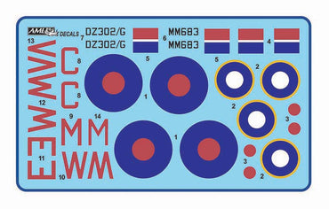AML AMLC9038 1:72 de Havilland Mosquito NF.XII/NF.XIX