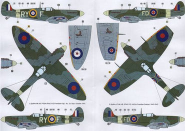 AML AMLD48034 1:48 Czechoslovak commanders in the Supermarine Spitfire