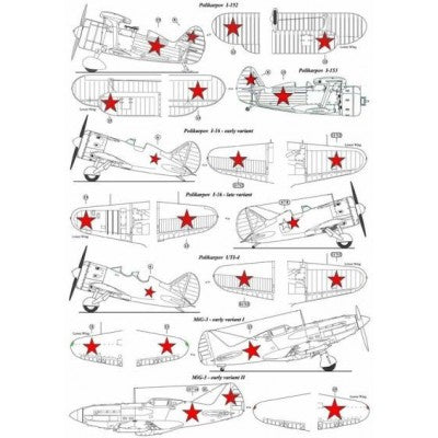 AML AMLD72024 1:72 Soviet Stars in the Skies Pt 2