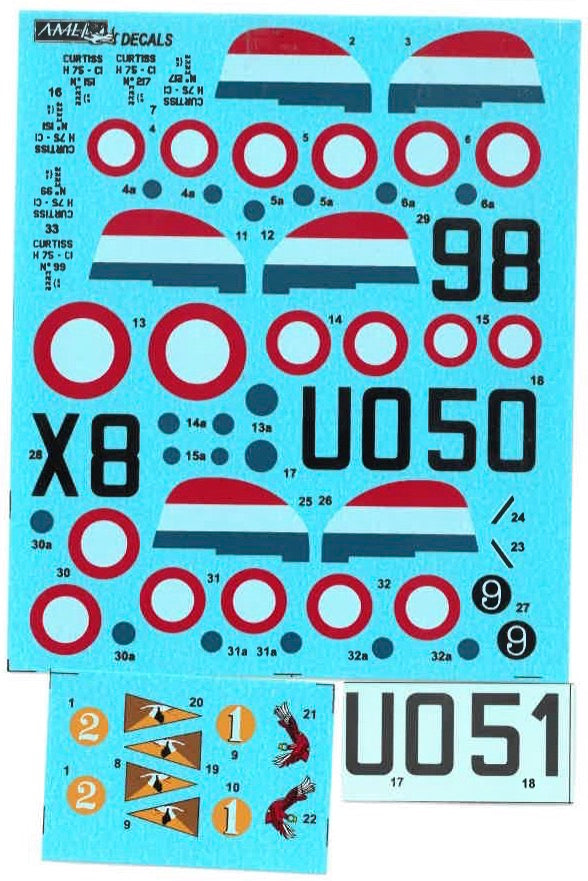 AML AMLD72007 1:72 Curtiss Hawk H-75A-1 Part 2.