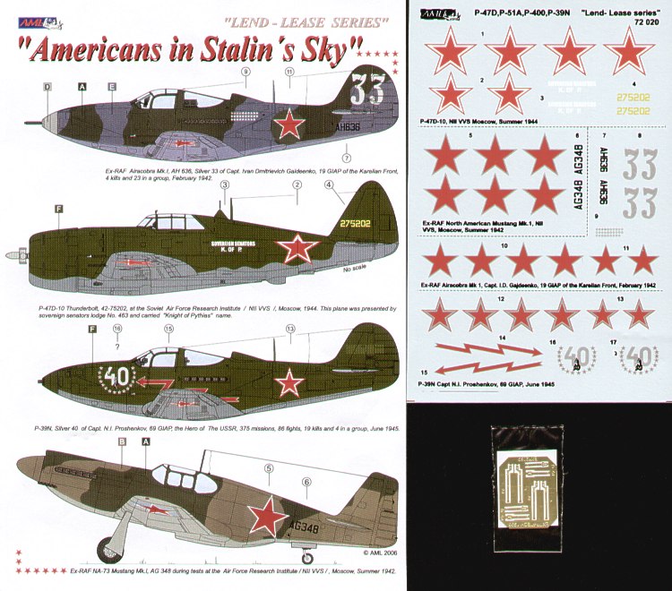 AML AMLD72020 1:72 Americans in Stalin's Sky Part 1.