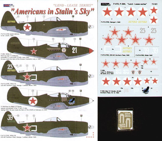 AML AMLD72021 1:72 Americans in Stalin's Sky Part 2.