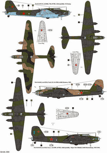AML AMLD72028 1:72 Petlyakov Pe-8