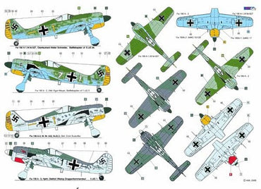 AML AMLD72035 1:72 Focke-Wulf Fw-190A Luftwaffe Aces Pt 1