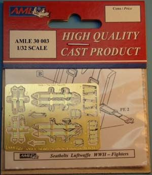 AML AMLE3003 1:32 seatbelts Luftwaffe WWII