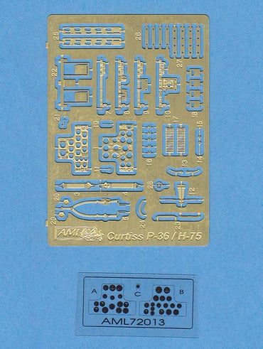 AML AMLE8014 1:72 Curtiss P-36/H-75 Hawk details