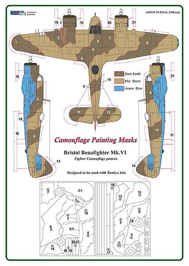 AML AMLM49024 1:48 Bristol Beaufighter Mk.VI