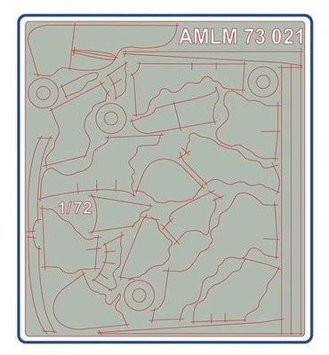 AML M73021 Boulton-Paul Defiant Mk.I 'A' Camouflage Masks 1:72