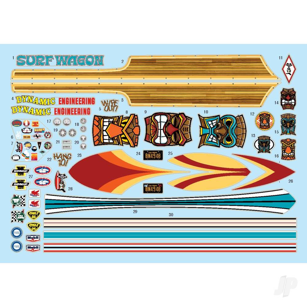 AMT 1131 1965 Chevelle "Surf Wagon" 1:25 Model Kit