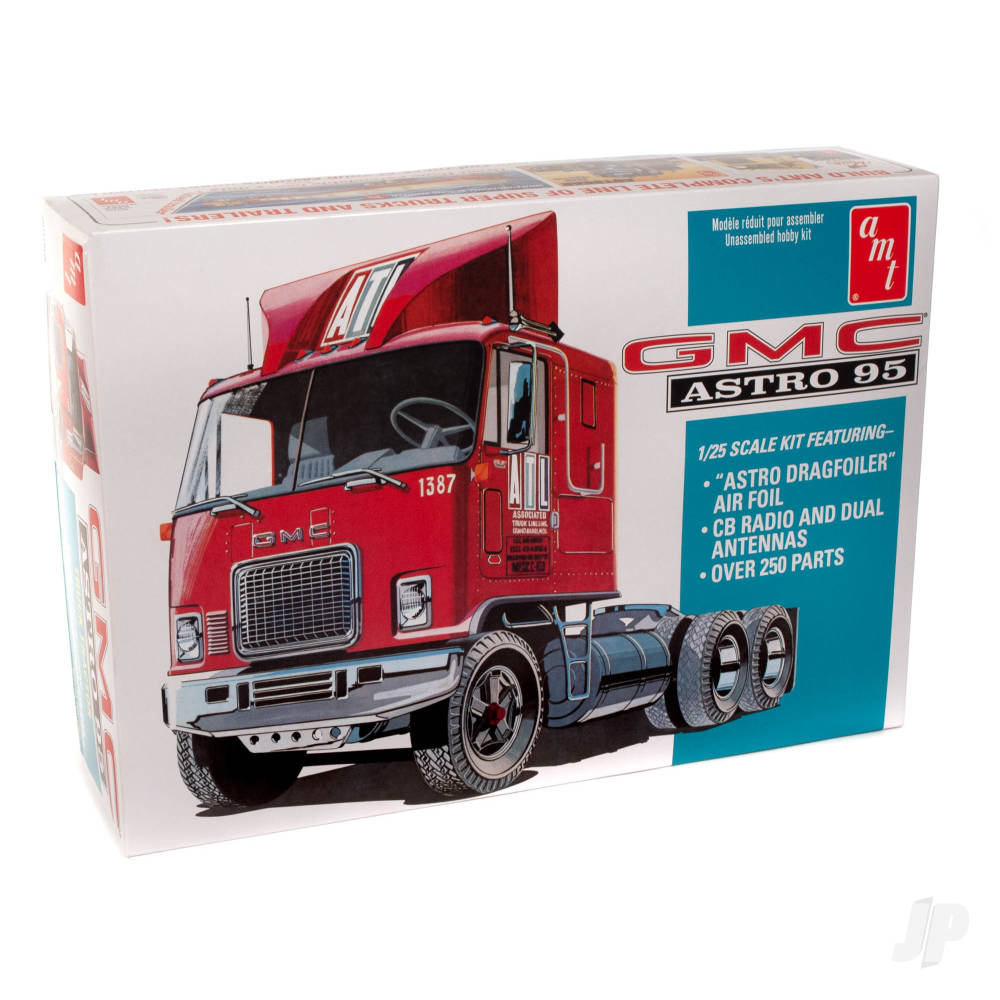 AMT 1140 GMC Astro 95 Semi Tractor 1:25 Model Kit