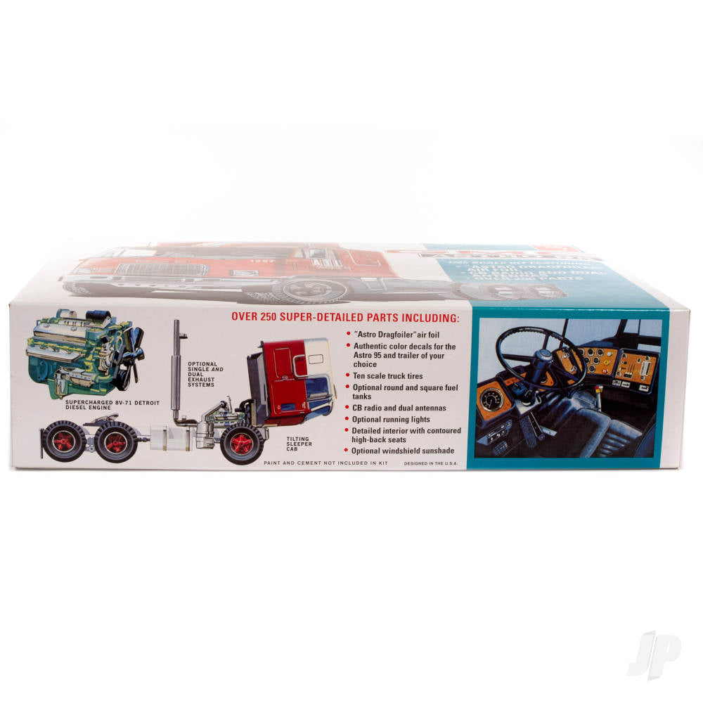 AMT 1140 GMC Astro 95 Semi Tractor 1:25 Model Kit