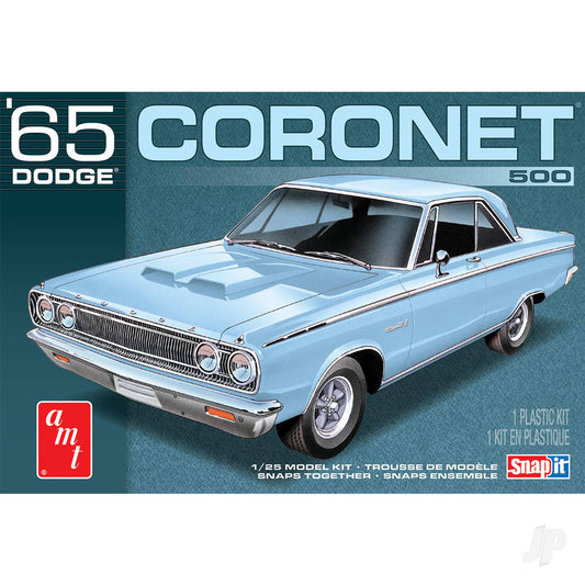AMT 1176 1965 Dodge Coronet (Snap) 2T 1:25 Model Kit