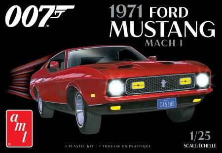 AMT AMT1187 1:25 James Bond 1971 Ford Mustang Mach 1