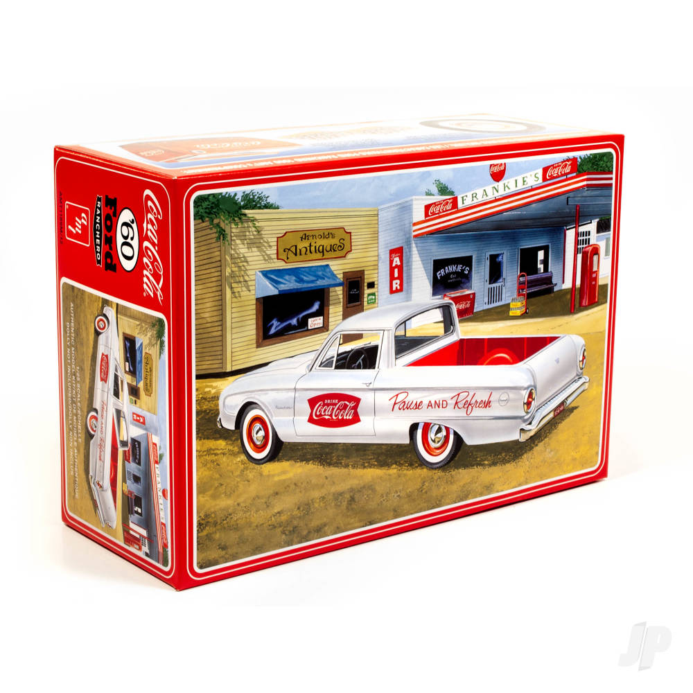 AMT 1189 1960 Ford Ranchero w/Coke Chest (Coca-Cola) 2T 1:25 Model Kit