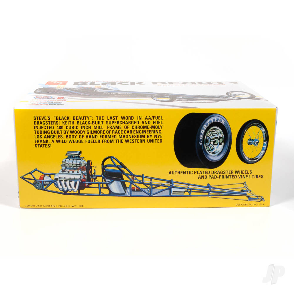 AMT 1214 Steve McGee Black Beauty Wedge Dragster 1:25 Model Kit