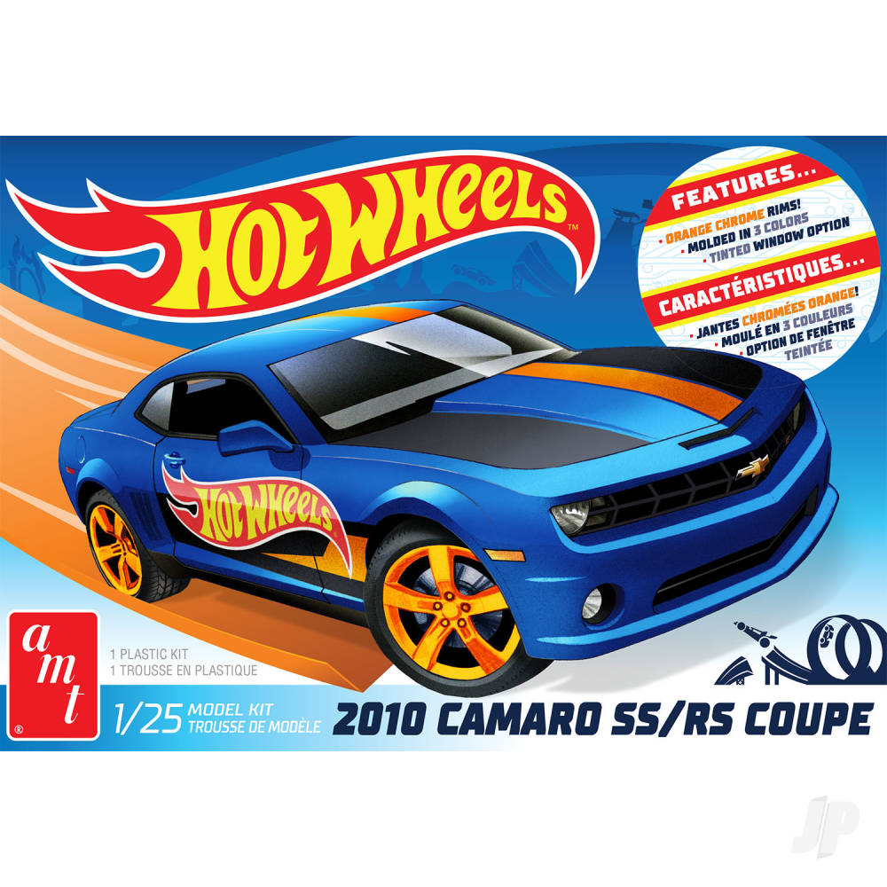 AMT 1255 2010 Chevy Camaro Hot Wheels 1:25 Model Kit
