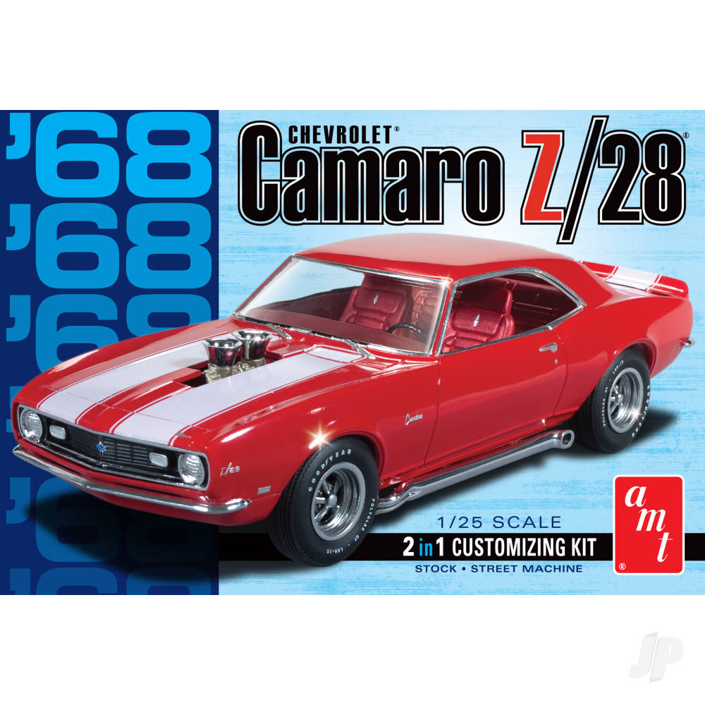 AMT 868 1968 Camaro Z/28 1:25 Model Kit